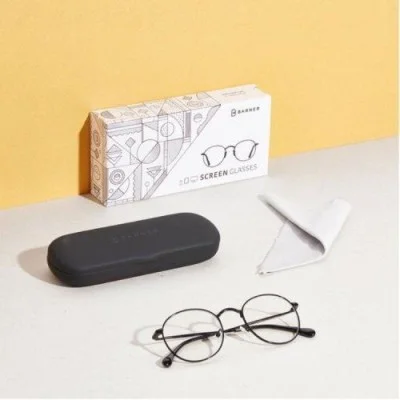 Barner Recoleta Anti-Blue Light Screen Glasses - Black Noir